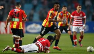 مباراة من الدوري التونسي 