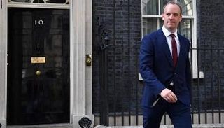 وزير الخارجية البريطاني دومنيك راب