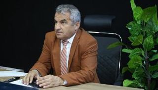 العميد خالد المحجوب مدير إدارة التوجيه المعنوي بالجيش الليبي أثناء حديثه لـ