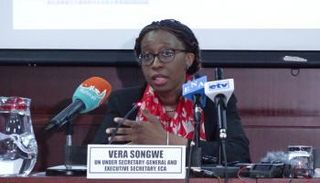 فيرا سونغوي السكرتيرة التنفيذية للجنة الاقتصادية لأفريقيا