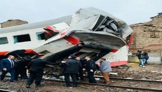 حادث تصادم القطارين بمصر 
