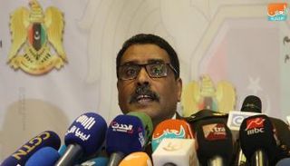 المتحدث باسم الجيش الوطني الليبي اللواء أحمد المسماري