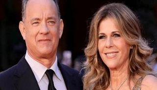 توم هانكس وزوجته