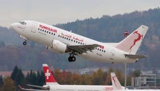 طائرة تتبع الخطوط التونسية