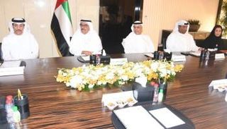 جانب من اجتماع مجلس إدارة الهيئة الاتحادية للضرائب الإماراتية