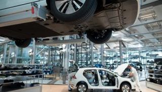 أحد مصانع فولكسفاجن في أوروبا