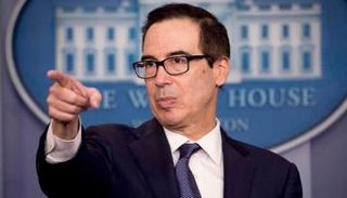 وزير الخزانة الأمريكي ستيفن منوشين