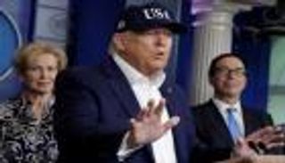 ترامب: ندرس دعم الأمريكيين بألف دولار لمواجهة كورونا