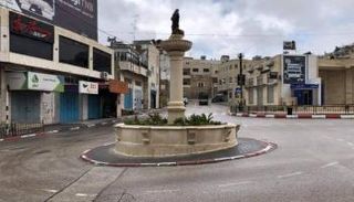 أحد شوارع بيت لحم اليوم