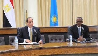 لقاء سابق يجمع السيسي وكاجامي- أرشيفية