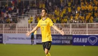 الإسباني بيانفينيدو مارانون لاعب فريق سيريز نيغروس الفلبيني