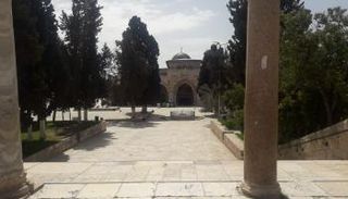 المسجد الأقصى خالٍ من المصلين