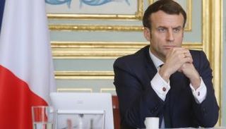 الرئيس الفرنسي إيمانويل ماكرون