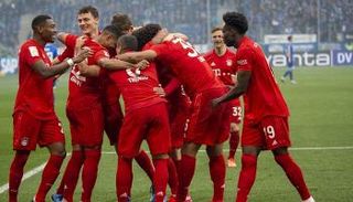 لاعبو فريق بايرن ميونيخ