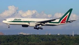 إحدى ناقلات شركة أليطاليا الخاسرة