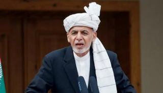 الرئيس الأفغاني أشرف غني 