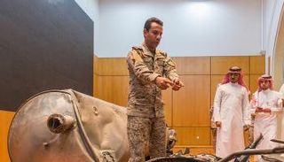 العقيد تركي المالكي خلال حديثه لوسائل إعلام سعودية