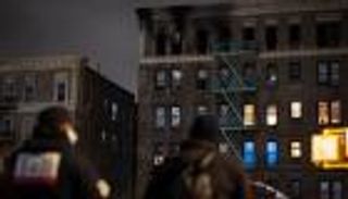 مصرع 4 بحريق مبنى سكني في نيويورك