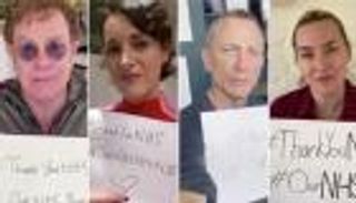 نجوم بريطانيا يوجهون التحية لمقدمي الخدمة الصحية