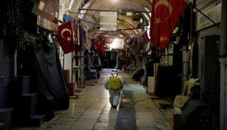 الأسواق مغلقة إثر انتشار للفيروس في تركيا - أ.ف.ب