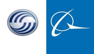 ِشعار شركتي بوينج وإيرباص