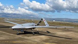 إحدى الطائرات التركية المسيرة - أرشيفية