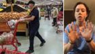 الطلاء.. حيلة ممرضة أمريكية للتوعية بخطر كورونا خلال التسوق