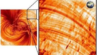 صور ملتقطة لغلاف الشمس 