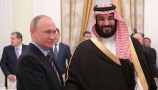 الأمير محمد بن سلمان ولي العهد السعودي والرئيس الروسي- أرشيفية