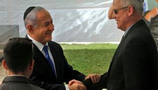 نتنياهو وجانتس 