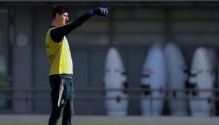 تيبو كورتوا حارس ريال مدريد