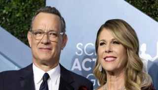النجم توم هانكس وزوجته ريتا ويلسون