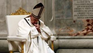 البابا فرنسيس بابا الكنيسية الكاثوليكية