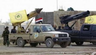 عناصر تابعة لمليشيا الحشد الشعبي الموالية لإيران بالعراق- أرشيفية