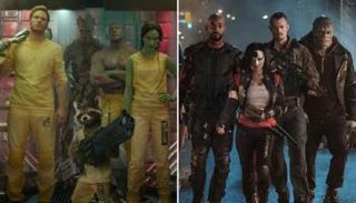 مشهدان من "حراس المجرة 3" و"فرقة الانتحار"