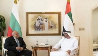 لقاء سابق بين الشيخ محمد بن زايد آل نهيان وبويكو بوريسوف