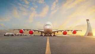 إحدى طائرات أسطول الاتحاد للطيران