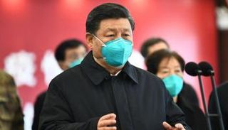 الرئيس الصيني شي جين بينغ في ووهان بؤرة كورونا