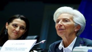 كريستين لاجارد رئيسة البنك المركزي الأوروبي - رويترز