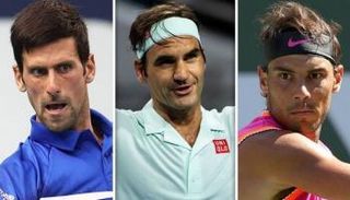 نادال وفيدرر وديوكوفيتش