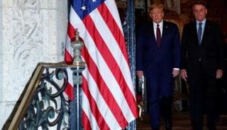 الرئيس الأمريكي ونظيره البرازيلي في واشنطن