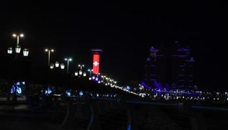 الإمارات تضيء معالمها بعلم سويسرا