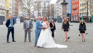 زواج أقيم في عهد كورونا - أرشيفية