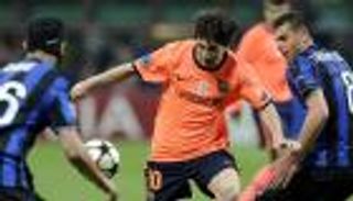 "بركان" أهدى إنتر ميلان فوزه التاريخي على برشلونة