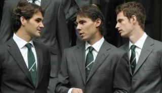 مواري ونادال وفيدرر