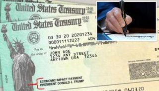 ملايين الشيكات تحمل اسم ترامب