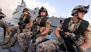 عناصر تابعة للبحرية الألمانية - أرشيفية