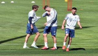 من تدريبات بايرن ميونيخ