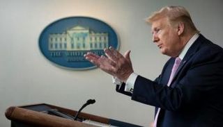 الرئيس الأمريكي دونالد ترامب