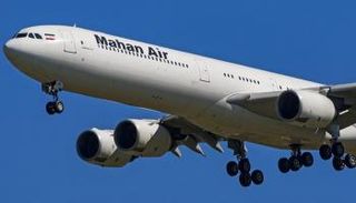 طائرة تابعة لشركة "ماهان إير" الإيرانية